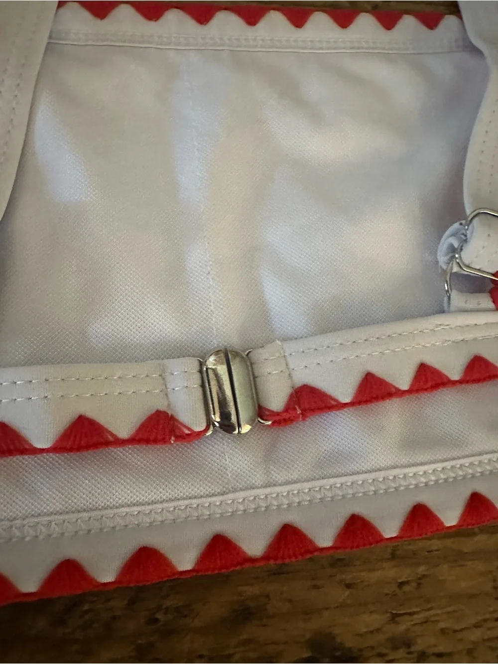 Boden Swim Halter Top Red White Blue + Unbranded Swim Top NO PADS Size 8 / M